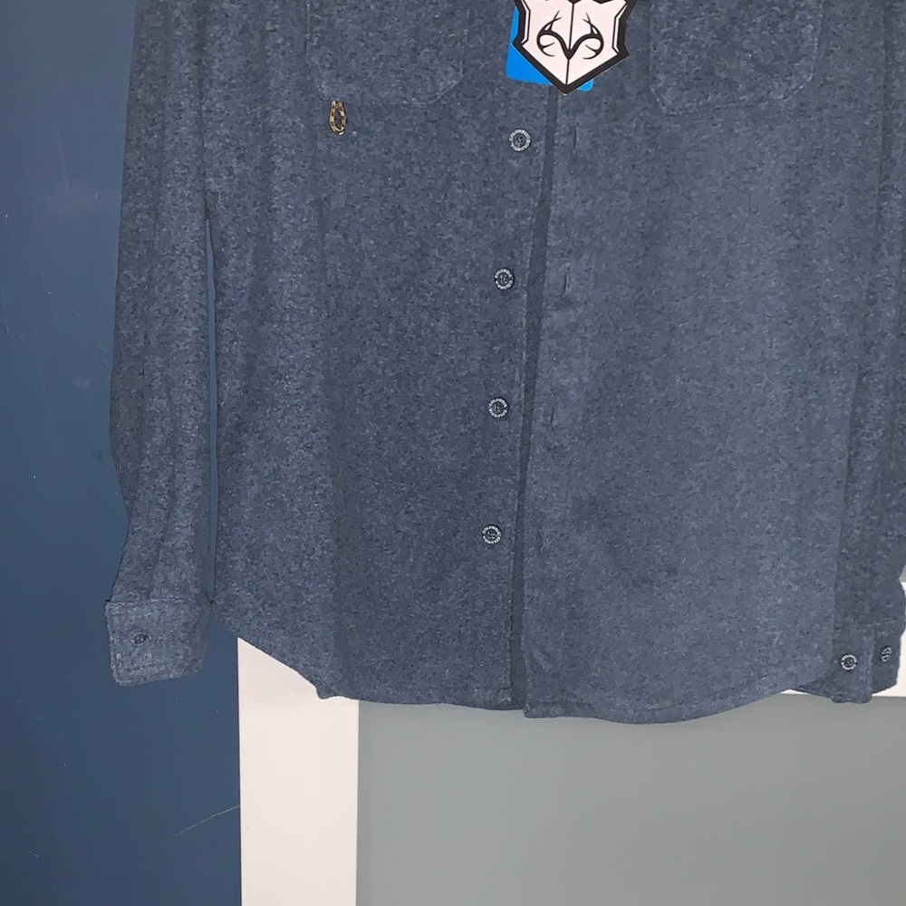 Columbia Blue Long Sleeve Sweater/Shirt - Picture 2 of 6